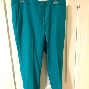 J.Crew unlined wool capri pants